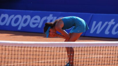 Olga Danilović nije mogla da sakrije koliko joj je teško pao poraz!