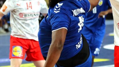 Mvumbi oduševio i protiv Danske: 4 gola najveće viralne zvijezde SP, koja po organizatorima ima samo 89 kg