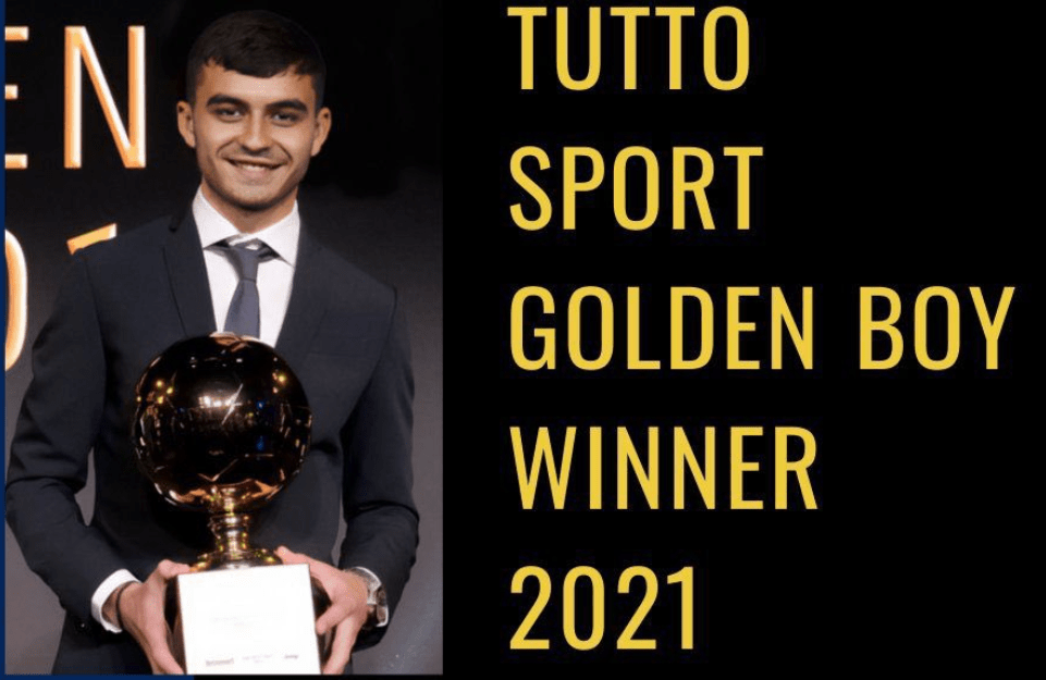 Pedri dobio nagradu "Golden Boy" za najboljeg fudbalera do 21 godine
