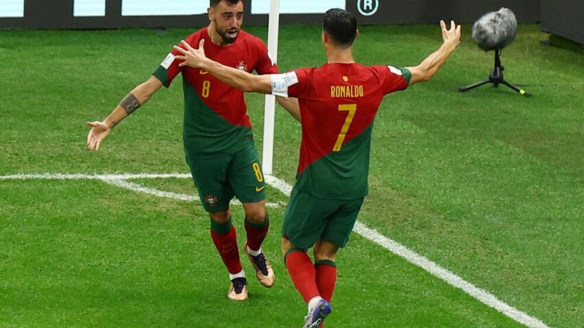 Portugal u 1/8 finala, Bruno dvostruki strijelac