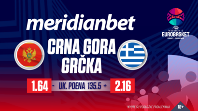 POČINJE EVROBASKET: Crna Gora otvara prvenstvo protiv Grčke