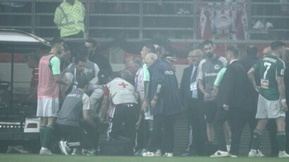 GRČKI DERBI PREKINUT: Navijači Olimpijakosa povrijedili rezervnog igrača Panatinaikosa