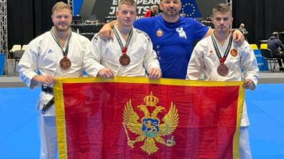 EVROPSKO PRVENSTVO U ZAGREBU: Nove medalje za crnogorske takmičare u džiu džici