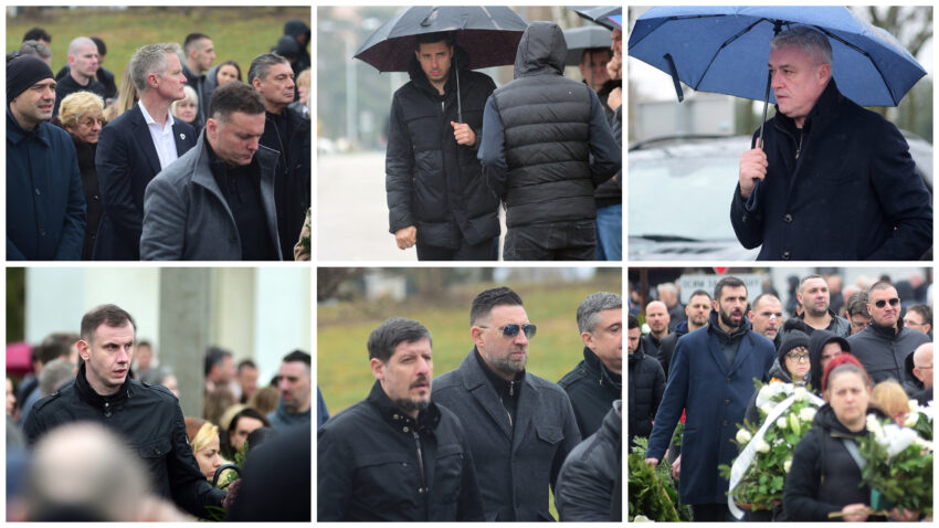 POSLJEDNJI OPROŠTAJ OD DEKIJA: Ker, Pačulija i brojni košarkaški velikani došli na sahranu Milojeviću